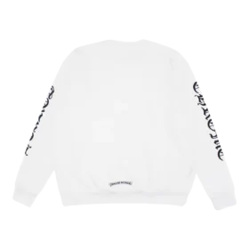 Chrome Hearts Sweatshirt mit Buchstaben am Kragen