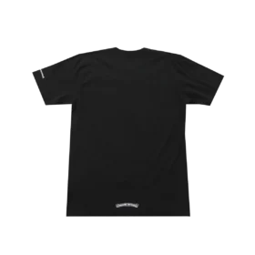 Chrome Hearts T-Shirt mit Buchstaben am Kragen und kurzen Ärmeln