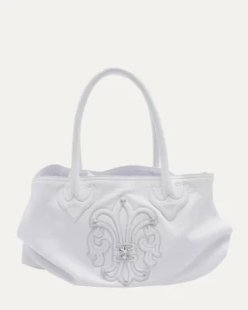 Chrome Hearts Tote-Tasche mit Fleur-Patch