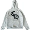 Chrome Hearts Triple Cross Kapuzenpullover „Grey“ Chrome Hearts Triple Cross Kapuzenpullover „Grey“