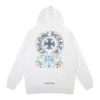 Chrome Hearts Unisex-Kapuzenpullover im Streetwear-Stil Chrome Hearts Unisex-Kapuzenpullover im Streetwear-Stil