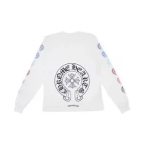 Chrome Hearts Weißes Langarmshirt