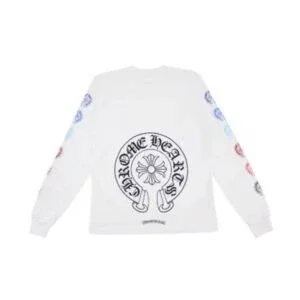 Chrome Hearts Weißes Langarmshirt Chrome Hearts Weißes Langarmshirt