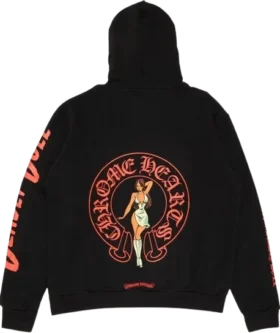 Chrome Hearts X Deadly Doll Exklusiver Kapuzenpullover