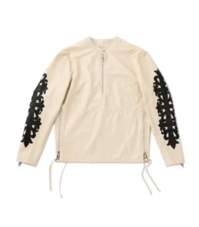 Chrome Hearts X Dsm Ez Rider Jacke Beige