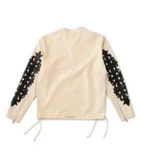 Chrome Hearts X Dsm Ez Rider Jacke Beige