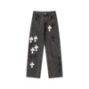 Chrome Hearts X Levis Schwarze Jeans