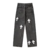 Chrome Hearts X Levis Schwarze Jeans