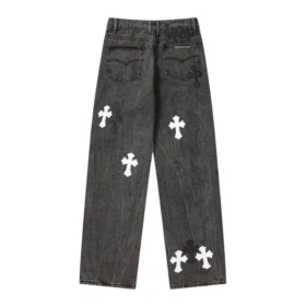 Chrome Hearts X Levis Schwarze Jeans