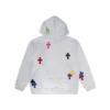 Chrome Hearts X Matty Boy Kapuzenpullover mit Cross Patch Chrome Hearts X Matty Boy Kapuzenpullover mit Cross Patch