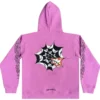 Chrome Hearts X Matty Boy Web-Kapuzenpullover Lila Chrome Hearts X Matty Boy Web-Kapuzenpullover Lila