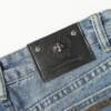 Chrome Style Levi’s Hearts Cyan Jeans