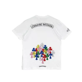 Farbenfrohes Chrome Hearts-Shirt