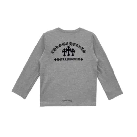 Graues Chrome Hearts-Shirt