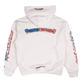 Kapuzenpullover mit Americana-Scroll-Logo Kapuzenpullover mit Americana-Scroll-Logo