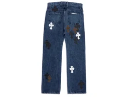 Lemandik Straight-Leg-Jeans mit Cross Patch