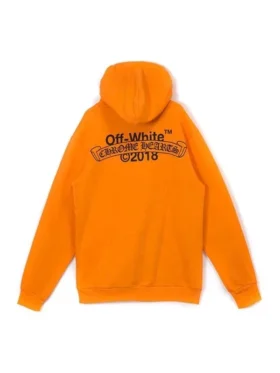 Off-White X Chrome Hearts 2018 Kapuzenpullover