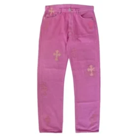 Rosa Chrome Hearts Jeans