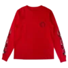 Rotes Chrome Hearts Langarmshirt Rotes Chrome Hearts Langarmshirt