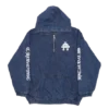 Ruckus Hooded Denim Cross Patch Jacke