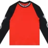 Schwarz-rotes Chrome Hearts-Shirt Schwarz-rotes Chrome Hearts-Shirt
