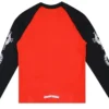 Schwarz-rotes Chrome Hearts-Shirt Schwarz-rotes Chrome Hearts-Shirt