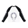Schwarz-weißes Chrome Hearts-Shirt