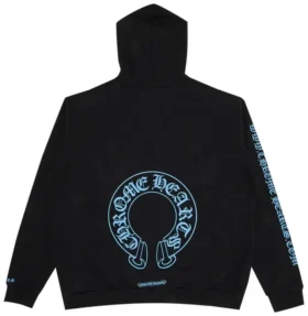 Schwarzer Chrome Hearts Online-Exklusiv-Kapuzenpullover