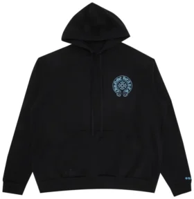 Schwarzer Chrome Hearts Online-Exklusiv-Kapuzenpullover