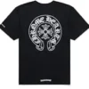 Schwarzes Chrome Hearts-Shirt 