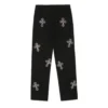 Strass-Kreuz-Chrome Hearts-Hose
