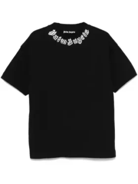 T-Shirt mit Flammenlogo von Collabs X Saint