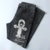 Von Chrome Hearts inspirierte Jeans